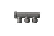 PEX-system - Pettinaroli manifold 3 outlets tea 15 mm bi-203pt-15/10 - BI-203PT-15/10