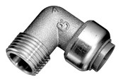 PEX-system - Roth male elbow 90° push-fit 15 mm x 1/2" - 17046605.315