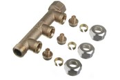 PEX-system - Roth manifold 3 x 15mm pex euro-red - 17046217.445