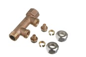 PEX-system - Roth manifold 2 x 15mm pex euro-red - 17046217.415