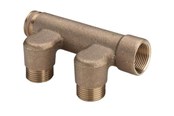 PEX-system - Viega Distribution pipe 3/4" - 2 gunmetal - 104658