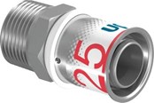 Alu pex-system - Uponor s-press plus adapter male thread 25 mm x 34 - 1070507