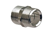 Alu pex-system - Uponor coupling plated uni 1/2mt-1/2mt - 1013894