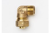 Kompressionsbeslag - IMI Hydronic Unite elbow 90° compression 20 mm x 34 pn6 - 53606320