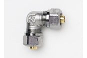 Kompressionsbeslag - IMI Hydronic Unite elbow 90° compression 20 mm pn6 - 53604320