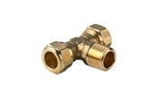 Kompressionsbeslag - Vsh Fabrieken Compression tee male cxmxc 15x1/2x15 s122 - 0867988