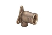 Kopparrör och rördelar - Viega Deck angle with wall flange 15 mm x 1/2" gunmetal - 101275