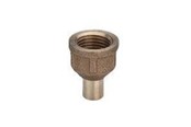 Kopparrör och rördelar - Viega Insert nipple/socket 22 mm x 3/4" gunmetal - 118846