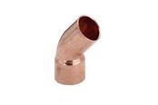 Kopparrör och rördelar - Viega Bend 45° nipple/socket 18 mm copper - 100773
