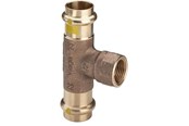 Tryckrör och kopplingar - Viega Profipress G T-piece 28 x 1/2" x 28 mm gunmetal - 352745
