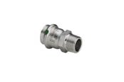 Tryckrör och kopplingar - Viega Sanpress Inox transition 15 mm x 1/2" stainless steel 436445 - 436445