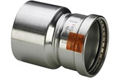 Tryckrör och kopplingar - Viega Sanpress Inox XL reduction 88.9 x 76.1 mm stainless steel - 483159