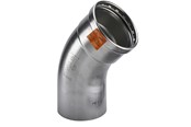 Tryckrör och kopplingar - Viega Sanpress Inox XL bend 45° 76.1 Stainless steel/bright 482688 - 482688