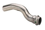 Tryckrör och kopplingar - Viega Sanpress Inox overbending 15mm stainless steel - 452926