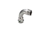 Tryckrör och kopplingar - Viega Sanpress Inox transition bend 90° socket/nipple 15 mm x 1/2" stainless steel - 436896