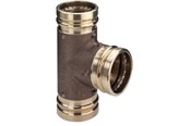 Tryckrör och kopplingar - Viega Sanpress XL T-piece 76.1 mm gunmetal - 350628