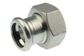 Tryckrör och kopplingar - Vsh Fabrieken Xpr stainless coupl w/nut ff 35xg3/2 - 6191779