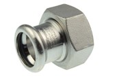 Tryckrör och kopplingar - Vsh Fabrieken Xpr stainless coupl w/nut ff 18xg3/4 - 6191746