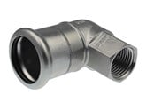 Tryckrör och kopplingar - Vsh Fabrieken Xpr stainless angl ad 90 deg. ff 22xrp3/4 - 6190844