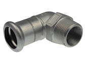 Tryckrör och kopplingar - Vsh Fabrieken Xpr stainless angl ad 90 deg. fm 15xr1/2 - 6190877