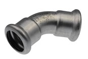 Tryckrör och kopplingar - Vsh Fabrieken Xpr stainless elbow e 45 deg. ff 42 - 6190096