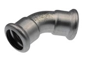 Tryckrör och kopplingar - Vsh Fabrieken Xpr stainless elbow 45 deg. ff 22 - 6190063