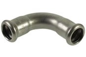 Tryckrör och kopplingar - Vsh Fabrieken Xpr stainless elbow 90 deg. ff 88.9 - 6230015
