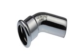 Tryckrör och kopplingar - Vsh Fabrieken Xpress carbon elbow 45o fø 88.9 - 620813.6