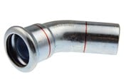 Tryckrör och kopplingar - Vsh Fabrieken Xpr carbon elbow 45 deg. fø 54 - 6201833