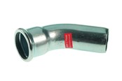 Tryckrör och kopplingar - Vsh Fabrieken Xpr carbon elbow 45 deg. fø 76.1 - 6208092