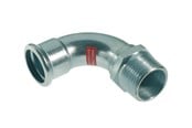 Tryckrör och kopplingar - Vsh Fabrieken Xpr carbon elbow 90 deg. fm 18xr1/2 - 6202009
