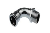 Tryckrör och kopplingar - Vsh Fabrieken Xpress carbon elbow 90o fm 54xr2 - 6202053