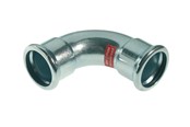 Tryckrör och kopplingar - Vsh Fabrieken Xpr carbon elbow 90 deg. ff 76.1 - 6208004