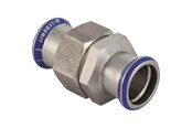 Tryckrör och kopplingar - Geberit mapress stainless steel union with union nut made of crni steel: d=22mm g=1 - 35392