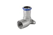 Tryckrör och kopplingar - Geberit Elbow ctor stst d15-rp1/2 l4.3 - 33403