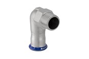Tryckrör och kopplingar - Geberit Elbowad mt stst 90g d15-r1/2 - 33833