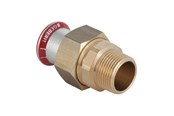 Tryckrör och kopplingar - Geberit Adunion mt cst d22-r3/4" zn-pl - 25335