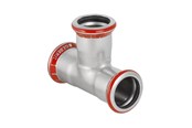 Tryckrör och kopplingar - Geberit T-piece cst d22-22-22 zn-pl - 21004