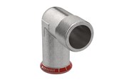 Tryckrör och kopplingar - Geberit Elbowad mt cst 90g d22-r3/4 zn-pl - 21618