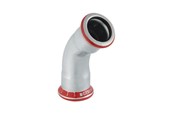 Tryckrör och kopplingar - Geberit Bend cst 45g d15 zn-pl - 20602