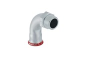 Tryckrör och kopplingar - Geberit Bendad mt cst 90g d22-r3/4 zn-pl - 20507