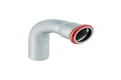 Tryckrör och kopplingar - Geberit Bend w/ plend cst 90g d54 zn-pl - 23308