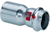 Tryckrör och kopplingar - Viega Prestabo reduction 28 x 18 mm galvanized steel - 558536