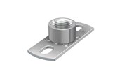 Rörupphängning och kopplingar - Flamco Back plates gp 1/2-120 x 40 - 39419