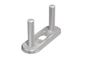 Rörupphängning och kopplingar - Flamco Back plates bmd 8 x 90 - 39428