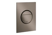 Installationssystem - Grohe Nova Cosmopolitan S, Tryckplatta, Borstad Hard Graphite - 37601AL0
