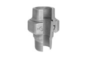 Gängade beslag - +GF+ Union black for m taper seat 3/4" - 770341105