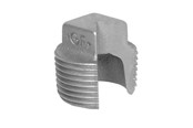 Gängade beslag - +GF+ Plug plain black 1/4 - 770291102