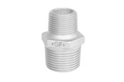 Gängade beslag - +GF+ Hexagon nipple galvanized reducing 2 x 1 - 770245231