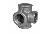 Gängade beslag - Georg-Fischer Tee black side outlet 1/2 - 770223104